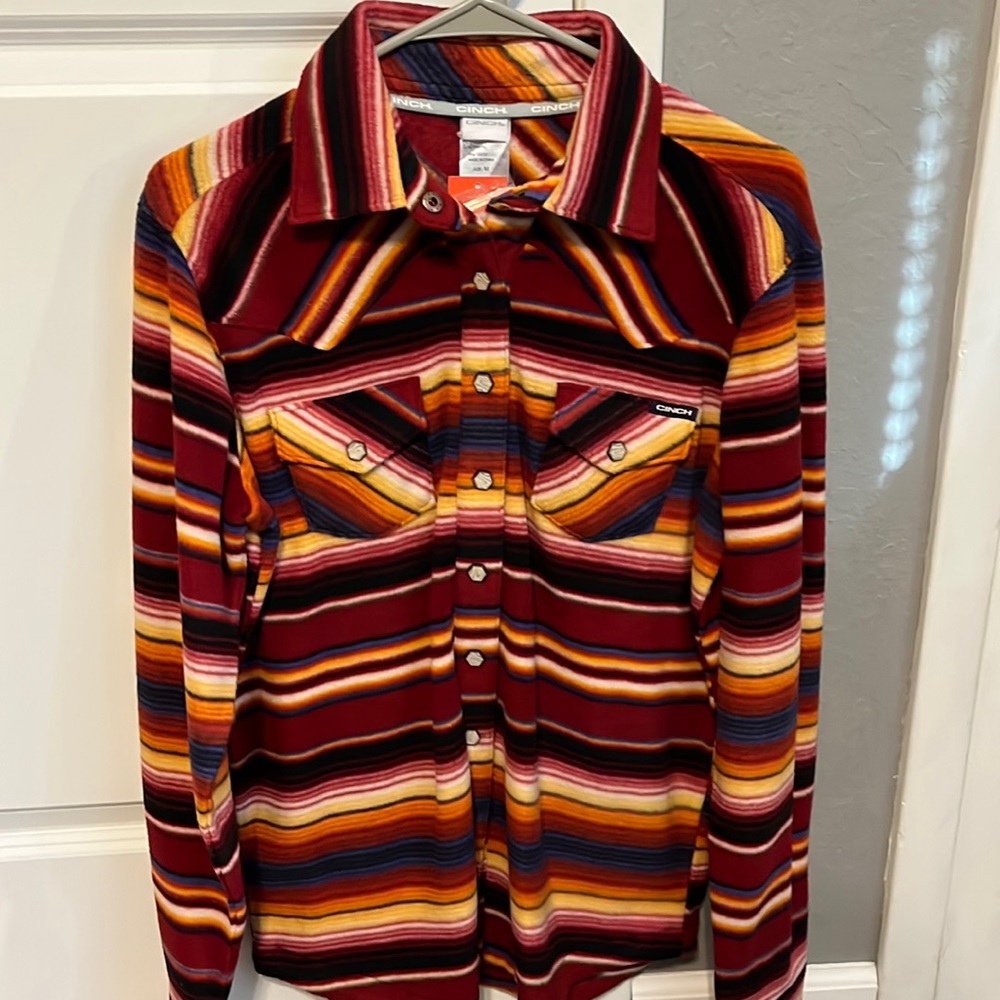 Cinch ladies flannel